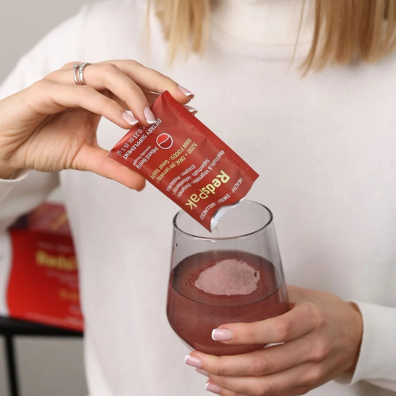 Reds Pak – enzīmu, probiotiku un antioksidantu maisījums